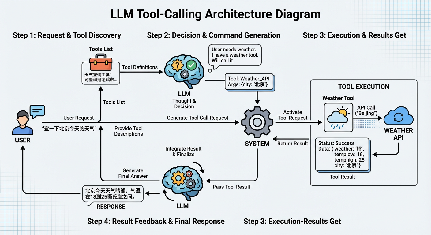 AI Agent Tool Invocation Flow